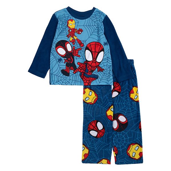 Toddler Boy Spider-Man 2-pc. Pajama Top & Pajama Bottom Set Licensed Character