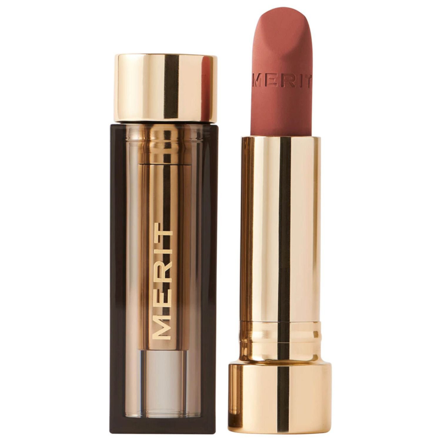 MERIT Signature Lip Lightweight Matte Lipstick Merit