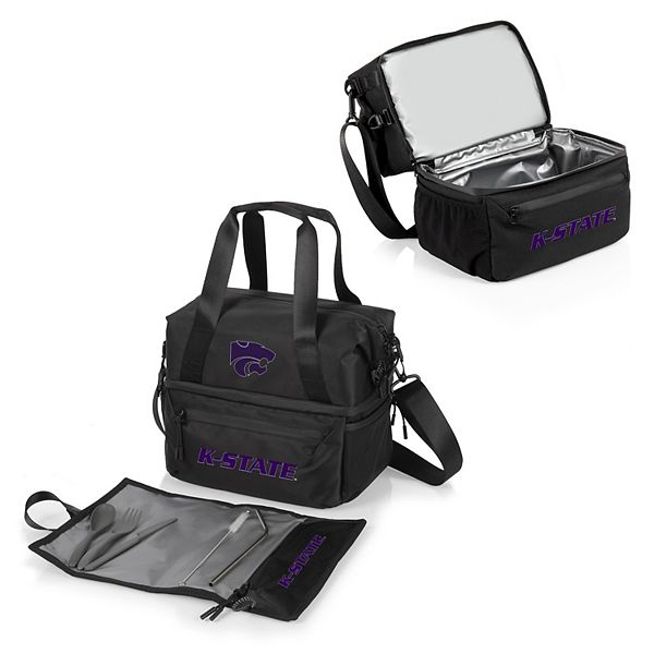 NCAA Kansas State Wildcats Tarana Lunch Bag Cooler with Utensil Set NCAA