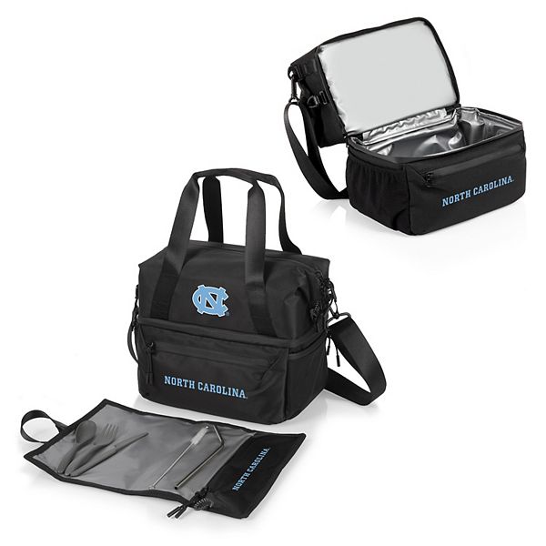 NCAA North Carolina Tar Heels Tarana Lunch Bag Cooler with Utensils Set NCAA