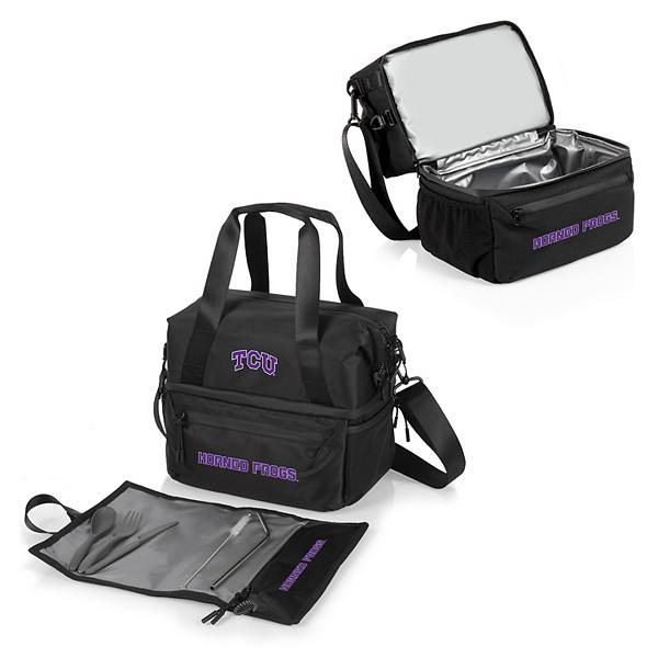 NCAA TCU Horned Frogs Tarana Lunch Bag Cooler with Utensil Set NCAA