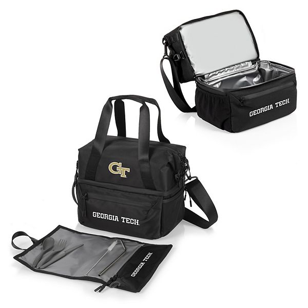 NCAA Georgia Tech Yellow Jackets Tarana Lunch Bag Cooler with Utensil Set NCAA