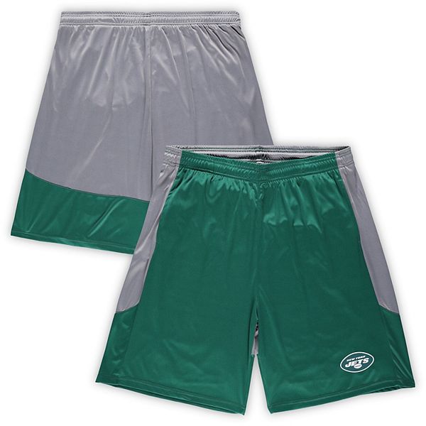 Men's Fanatics Green New York Jets Big & Tall Team Logo Shorts Fanatics Brands - White Label