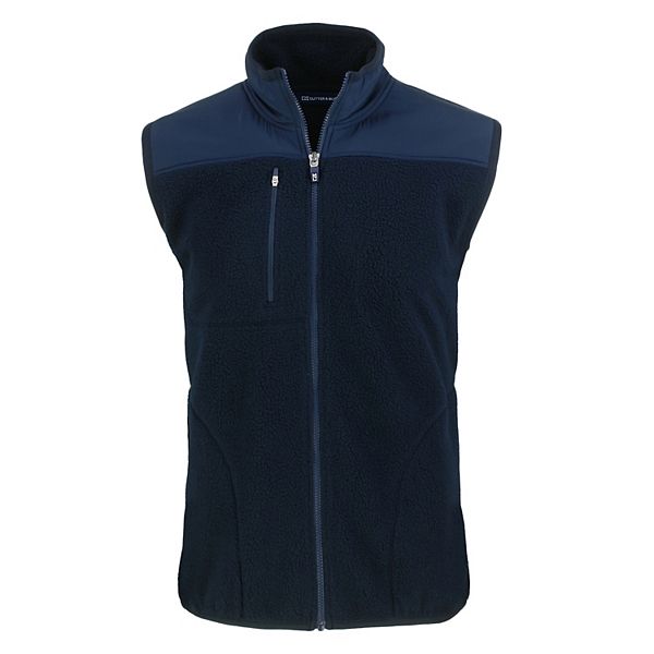 Cutter & Buck Cascade Eco Sherpa Fleece Mens Vest Cutter & Buck