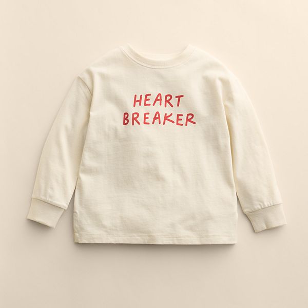 Baby & Toddler Little Co. by Lauren Conrad Organic Heart Breaker Relaxed Skater Tee Little Co. by Lauren Conrad