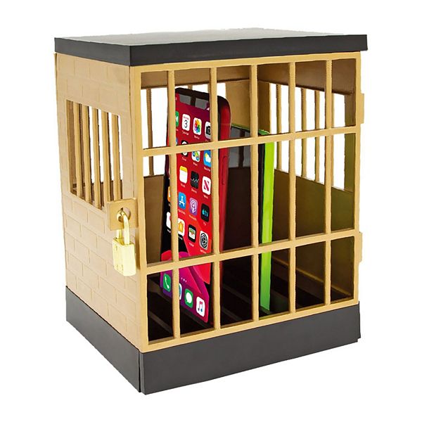 ZTECH iPhone Jail Lock up Box, Fun and Novelty Gadget Gift for Family Party Ztech