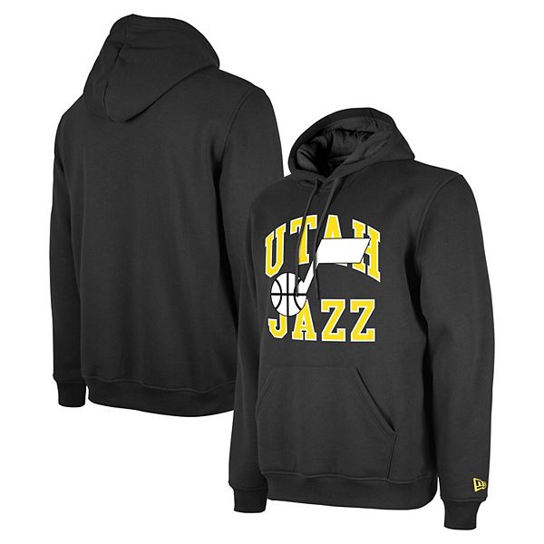 Unisex New Era  Black Utah Jazz 2023/24 Season Tip-Off Edition Pullover Hoodie New Era