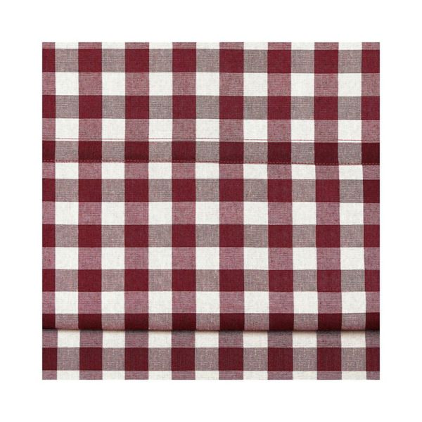 Kate Aurora Country Farmhouse Buffalo Check Plaid Gingham Single Window Curtain Kate Aurora