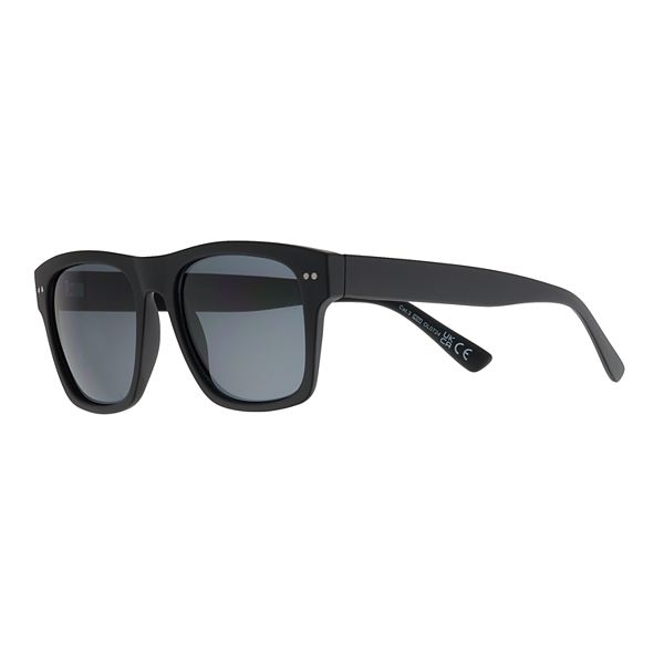 Men's Dockers® Smoke Lens Black Sunglasses Dockers