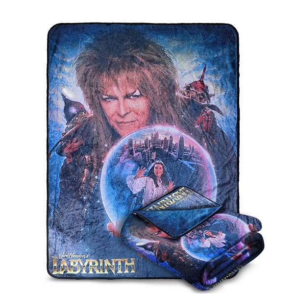 Jim Henson's Labyrinth Fleece Softest Comfy Throw Blanket For Adults & Kids, Measures 60 X 45 Inches Bazillion Dreams