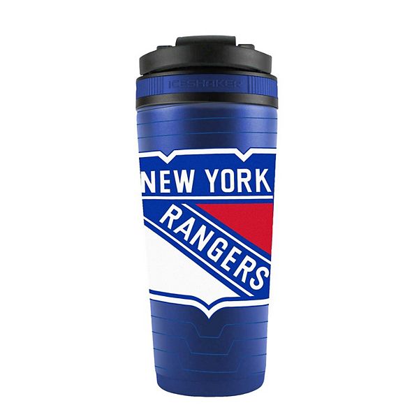 WinCraft New York Rangers 26oz. 4D Stainless Steel Ice Shaker Bottle Ice Shaker