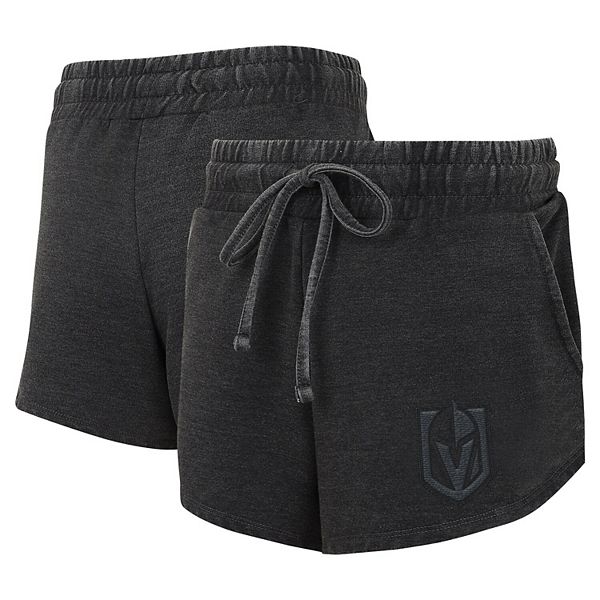 Women's Concepts Sport Charcoal Vegas Golden Knights Volley Fleece Shorts Unbranded