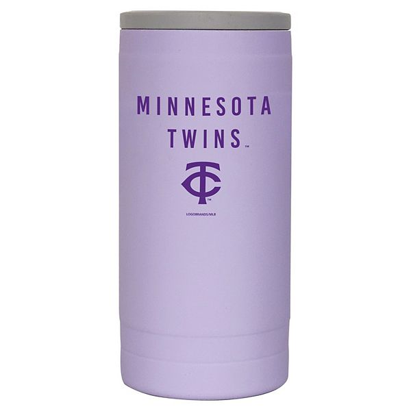 Термо-закуска Minnesota Twins 12oz, Лаванда, Нержавеющая сталь, Для тонких банок Logo Brand