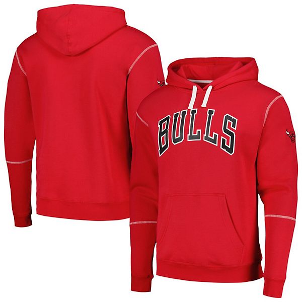 Unisex Red Stadium Essentials Chicago Bulls Monument Pullover Hoodie Stadium Essentials