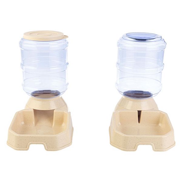 PetMaker 2-Pack of 3.8L/1G Automatic Pet Feeders PetMaker