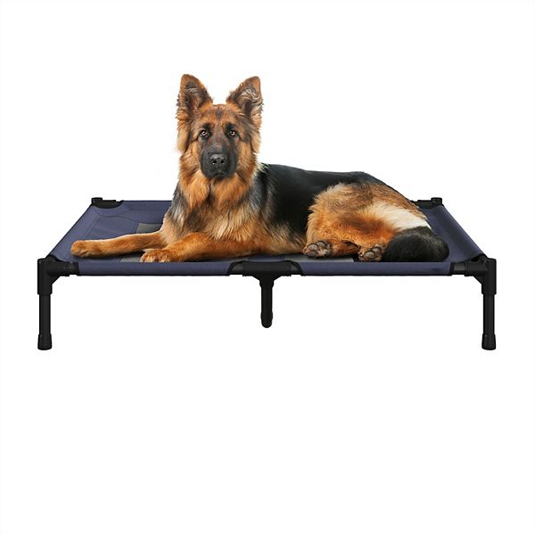 PetMaker Blue Replacement Elevated Dog Bed Cover PetMaker