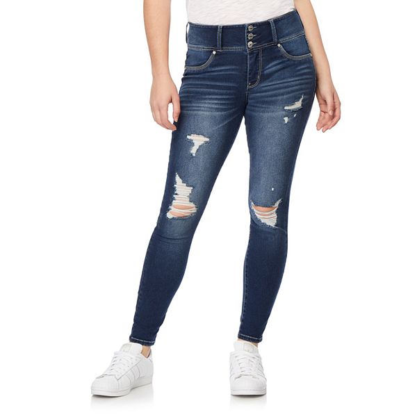 Juniors' WallFlower Insta Soft High Rise Sassy Jeans WallFlower