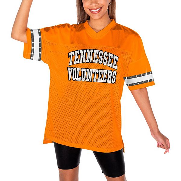 Женская оранжевая футболка Gameday Couture Tennessee Volunteers со стразами и графикой Until Kickoff Gameday Couture