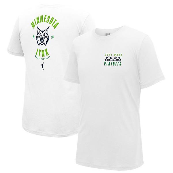 Unisex Stadium Essentials  White Minnesota Lynx 2024 WNBA Playoffs Eyes T-Shirt Stadium Essentials