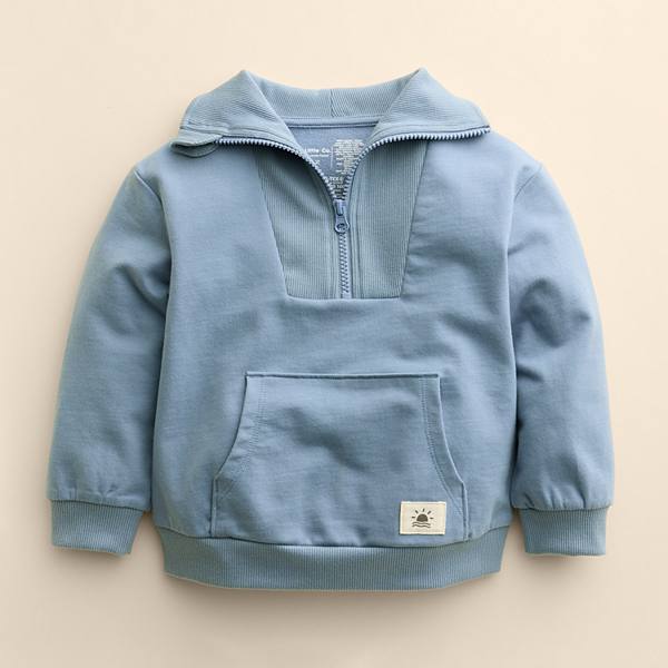 Baby & Toddler Little Co. By Lauren Conrad Organic Quarter Zip Pullover Little Co. by Lauren Conrad