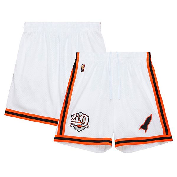 Men's Mitchell & Ness White Denver Nuggets 2006/07 Replica Shorts Mitchell & Ness