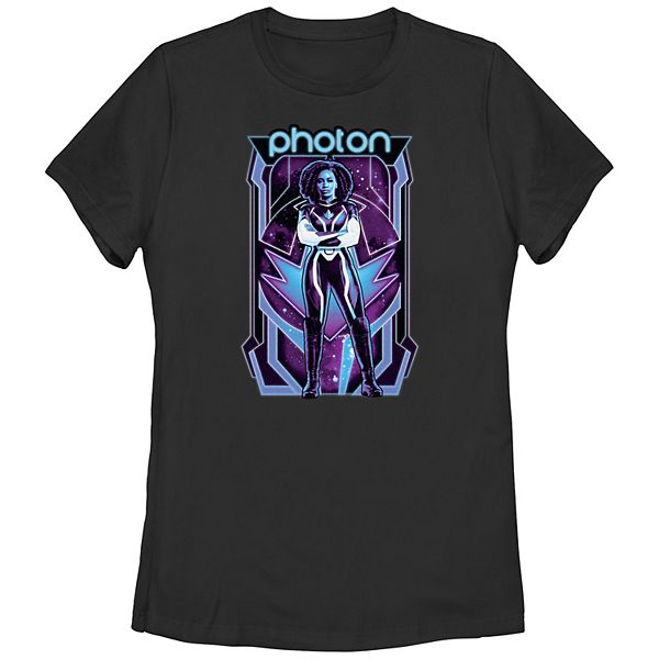 Juniors' The Marvels Photon Portrait Graphic Tee Marvel