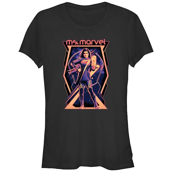 Juniors' The Marvels Ms. Marvel Graphic Tee Marvel