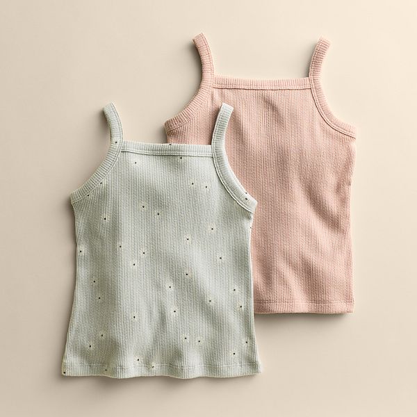 Girls 4-12 Little Co. by Lauren Conrad 2-Pack Essential Tank Tops Little Co. by Lauren Conrad