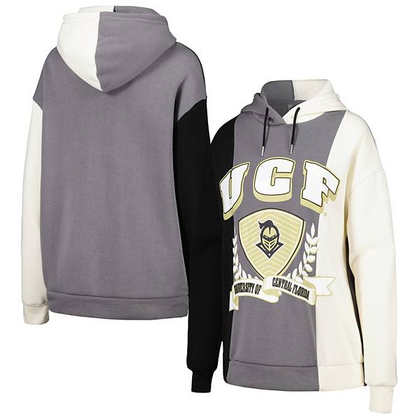 Women's Gameday Couture Black UCF Knights Hall of Fame Colorblock Pullover Hoodie Gameday Couture