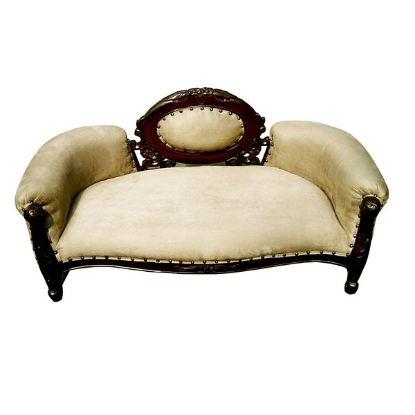 Mahogany French Dolat Pet Sofa D-Art Collection