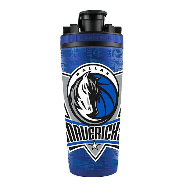 WinCraft Dallas Mavericks 26oz. 4D Stainless Steel Ice Shaker Bottle Ice Shaker