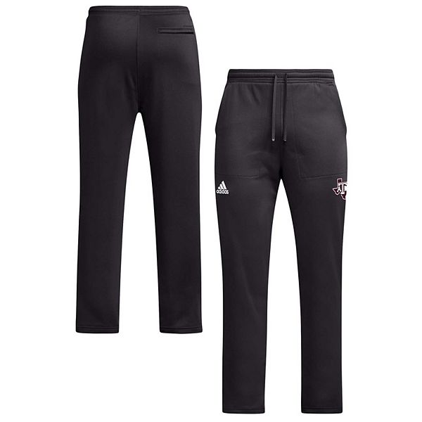 Men's adidas Black Texas A&M Aggies Open Hem AEROREADY Pants Adidas