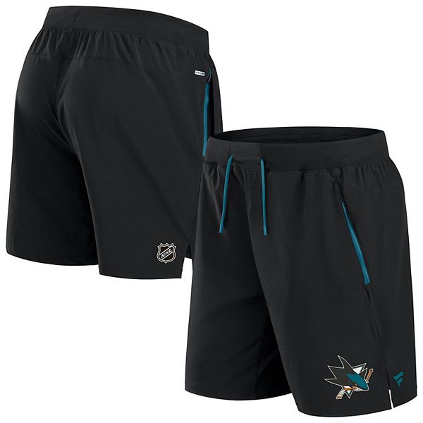 Men's Fanatics  Black San Jose Sharks Authentic Pro Rink Performance Shorts Fanatics Brands - White Label