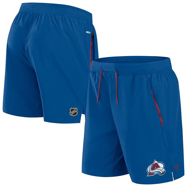 Men's Fanatics  Blue Colorado Avalanche Authentic Pro Rink Performance Shorts Fanatics Brands - White Label