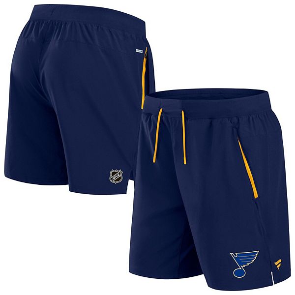 Men's Fanatics  Navy St. Louis Blues Authentic Pro Rink Performance Shorts Fanatics Brands - White Label