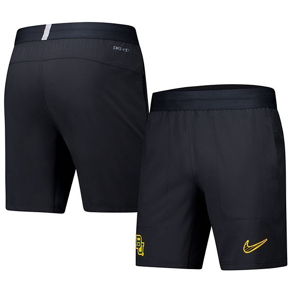 Men's Nike Black Baylor Bears 2024/25 Sideline Performance Woven Shorts Nike