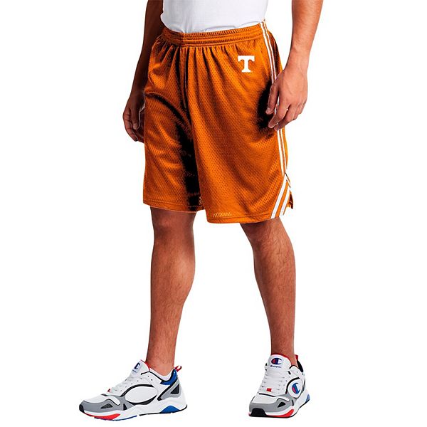 Men's Fanatics Tennessee Orange Tennessee Volunteers Big & Tall Dual Stripe Mesh Short Fanatics Brands - White Label