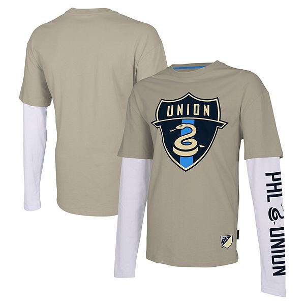 Men's Stadium Essentials Tan Philadelphia Union Status Long Sleeve T-Shirt Stadium Essentials