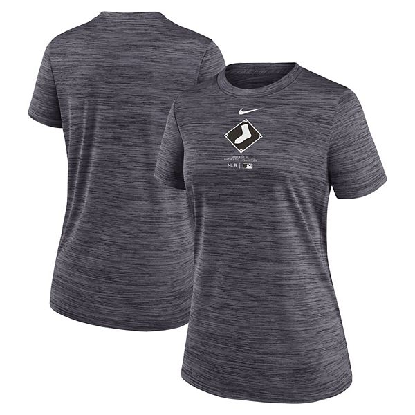 Women's Nike Black Chicago White Sox City Connect Practice Velocity T-Shirt Nike