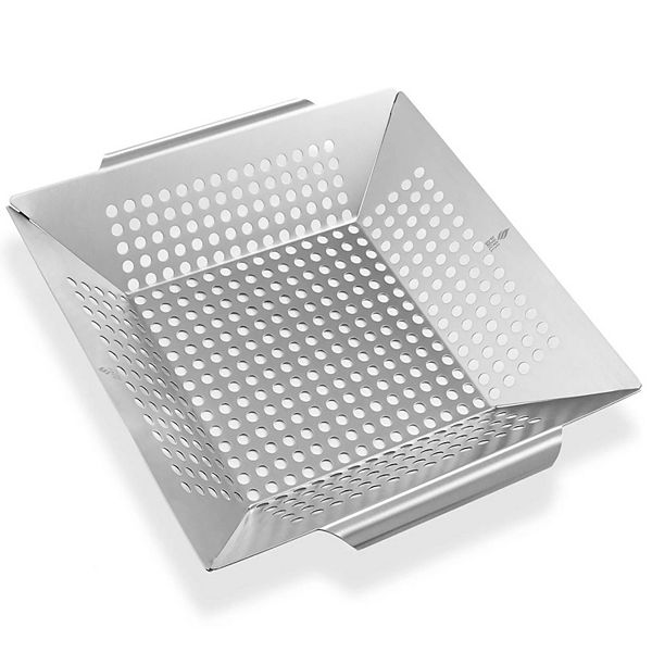 Stainless Steel Vegetable Grill Basket Stock Preferred