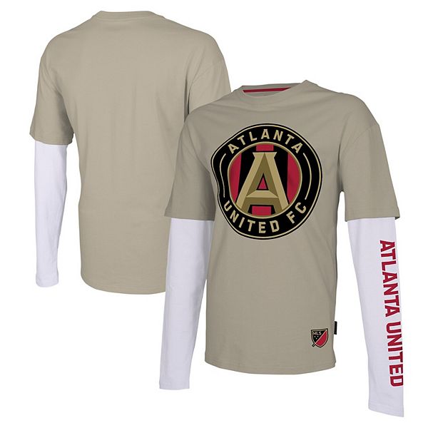 Men's Stadium Essentials Tan Atlanta United FC Status Long Sleeve T-Shirt Stadium Essentials