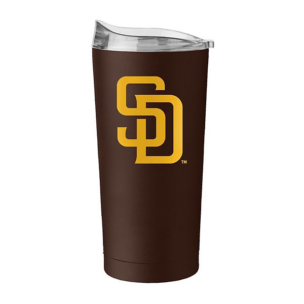 San Diego Padres 20oz. Flipside Powder Coat Tumbler Logo Brand