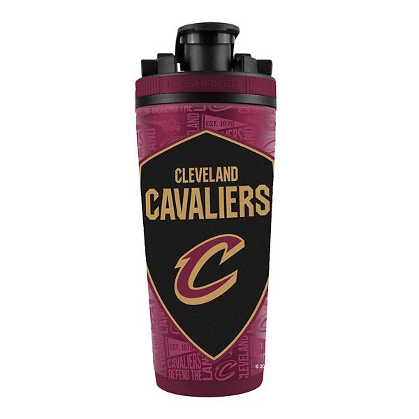 WinCraft Cleveland Cavaliers 26oz. 4D Stainless Steel Ice Shaker Bottle Ice Shaker