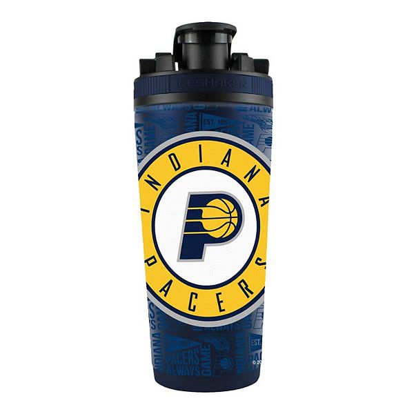 WinCraft Indiana Pacers 26oz. 4D Stainless Steel Ice Shaker Bottle Ice Shaker