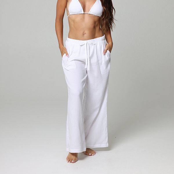 Women's J. Valdi Swim Cover-Up Pants J. Valdi