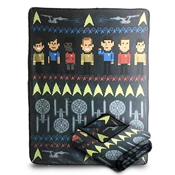 Star Trek The Original Series Fleece Soft Throw Blanket Bazillion Dreams