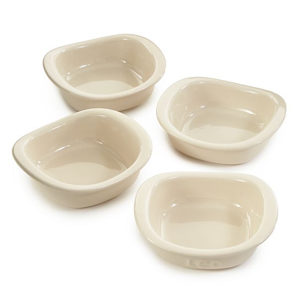 BergHOFF Balance 4-pc. Stone Ramekin Crème Brulée Dish Set BergHOFF