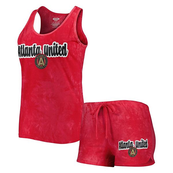 Women's Concepts Sport Red Atlanta United FC Billboard Tank Top & Shorts Sleep Set Unbranded