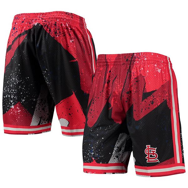 Men's Mitchell & Ness Red St. Louis Cardinals Hyper Hoops Shorts Mitchell & Ness