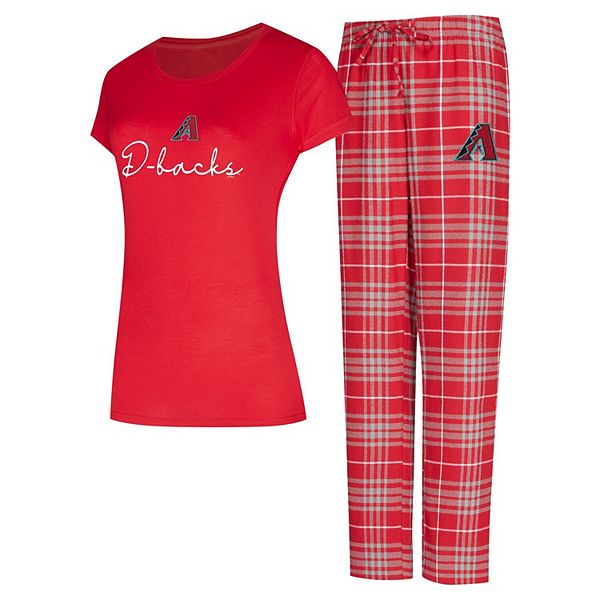 Women's Concepts Sport Arizona Diamondbacks Vector T-Shirt & Pants Sleep Set Unbranded